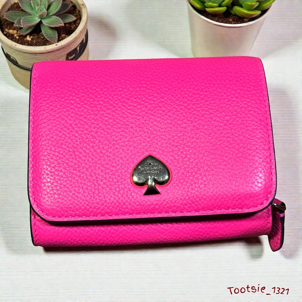 KATE SPADE - NWOT New York Kayla Small L-Zip Wallet